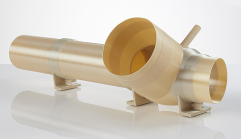 A lightweight, robust aerospace duct in ULTEM™ 9085 resin