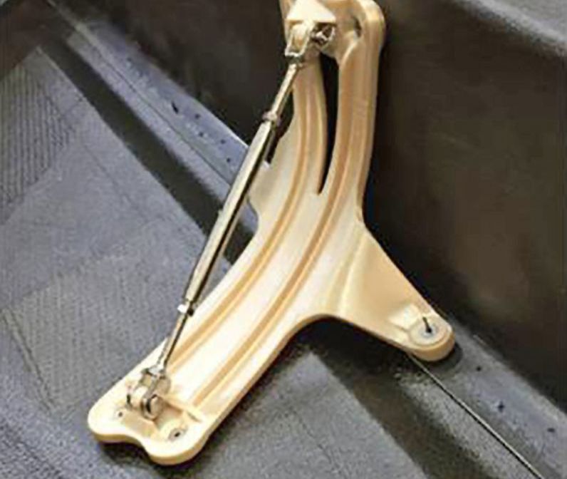 Manufacturing tool 3D printed using ULTEM™ 9085 resin enables Indaero to produce complex shapes.