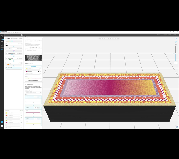 DAC Cube layers print screen