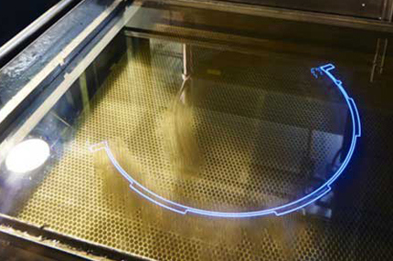 mass produce using SLA 3d printing Stratasys Direct