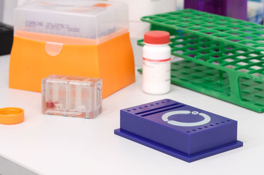 With its Stratasys J826 3D Printer, BiologIC can build and test cartridges, and show
potential customers and investors its rapid development process in real time —
something, it says, is unachievable with other traditional life science R&D processes. With its Stratasys J826 3D Printer, BiologIC can build and test cartridges, and show
potential customers and investors its rapid development process in real time —
something, it says, is unachievable with other traditional life science R&D processes.