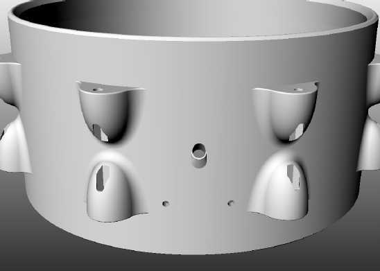 snare drum cad model