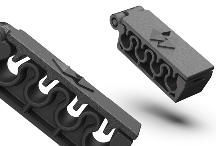 Electrical Cable Clips   upload to My Stratasys