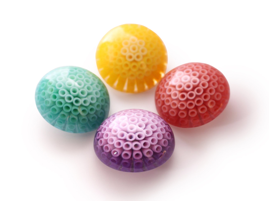 3D Printed colorful Buttons 3D Printed colorful Buttons