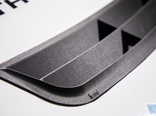 Carbon Fiber Hood Scoop 3D printed using Stratasys FDM Carbon Fiber