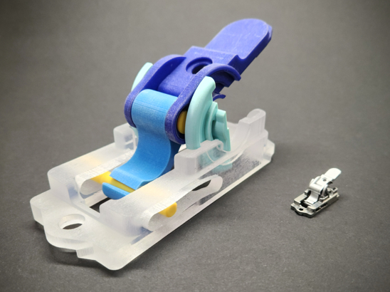 polyjet microsoft hinge prototype. polyjet microsoft hinge prototype.