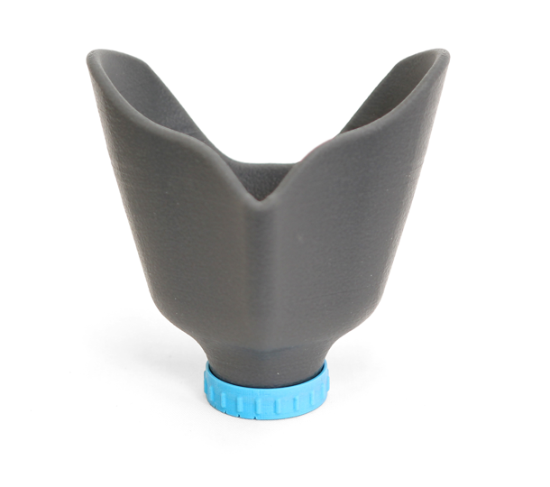 Silicone water filter 3D printed using Stratasys P3 silicone 3D printing material