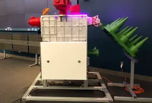 Satelliete Model 3D printed using Stratasys F900 FDM 3D Printer