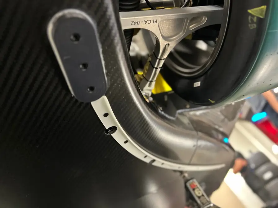 3D printed Strakes on car