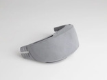 close-up to the inside of somnosync sleep mask