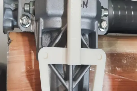 3d printed level check tool