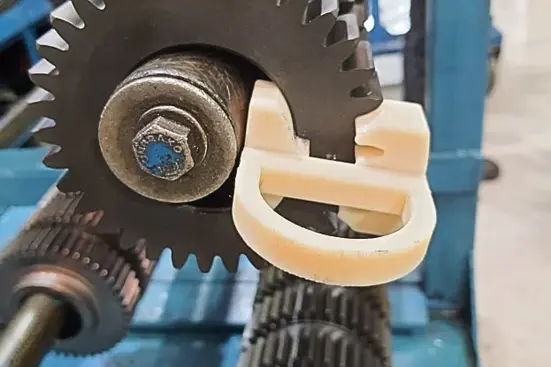 tool gear teeth check 3d printed fortus450mc