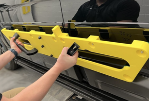 3D printed FDM part using T25 Head