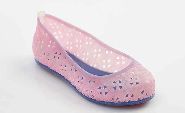 3D Printed Pink Jelly Shoe | Stratasys Direct