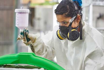 Automotive Rated Paint Sprayer AM Part Finishing | Stratasys Direct