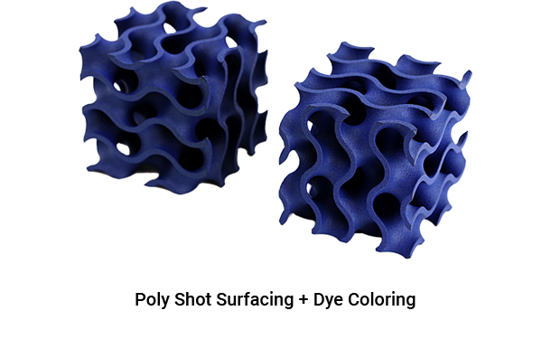 Dye Coloring & Poly Shot Surfacing Finishing | Stratasys Direct