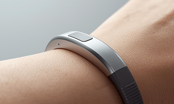 Arm showing 3D printed medical device