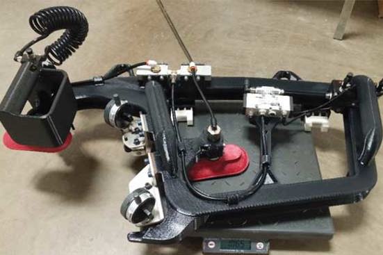 Completed 3D Printed Ford Automotive Mustang Window Fixture | Stratasys Direct