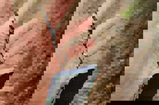 Omnicorp 3d printed phone accessory in action