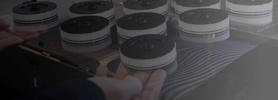 3D printed parts leaving printer