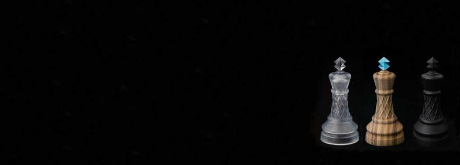 SLA PolyJet P3 3D Printed Chess Pieces | Stratasys Direct Webinar