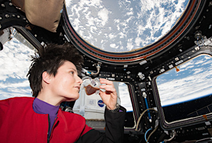 SLA 3d printed cup testing on space station with Stratasys Direct