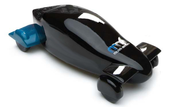 lightweight painted gloss Sparse filled SLA 3d printed car | Stratasys Direct