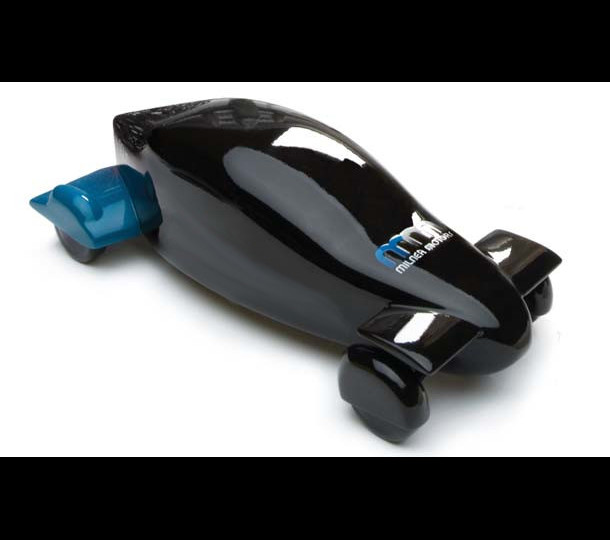 lightweight painted gloss Sparse filled SLA 3d printed car | Stratasys Direct