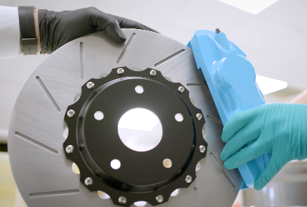 3D printed brake caliper prototype by Stratasys